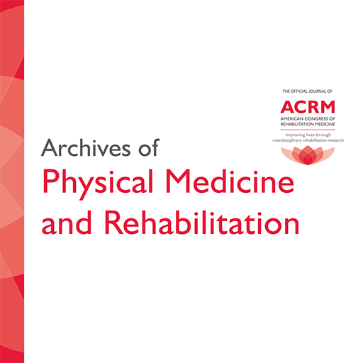 The poster of an article titled 'Archives of Physical Medicine' was published in the ACRM journal'.