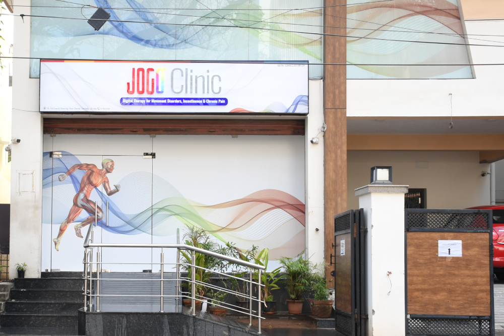 The front view of the JOGO Clinic.